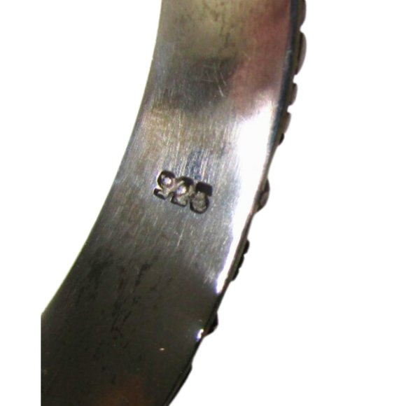 Native American Silver Bracelet from Sante Fe - Picture 3 of 7